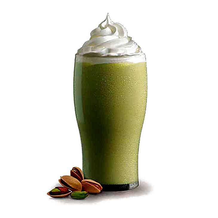 Pistachio milkshake